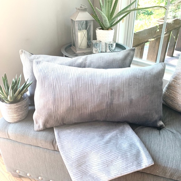 BRAND NEW set of 2 super chic pillows - Picture 2 of 7
